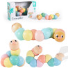 CLASSIC WORLD Wooden Caterpillar Colorful for Bending and Twisting