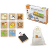 VIGA Wooden Magnetic Puzzle Animals Jigsaw Puzzle FSC Certified