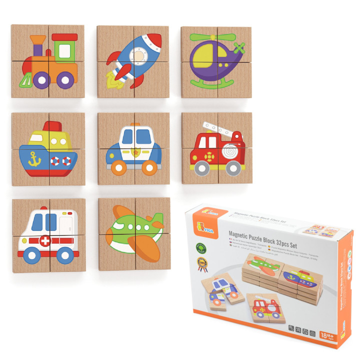 Układanka Drewniana Puzzle 