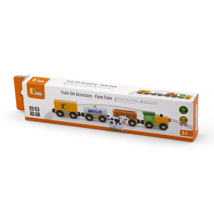 Viga Farma 6 Figurek Drewnianych