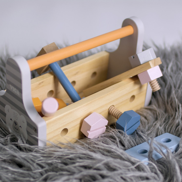 VIGA PolarB Wooden Tool Box