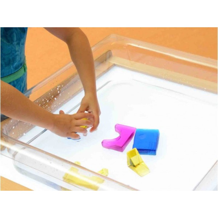 MASTERKIDZ Acrylic Water and Sand Play Container - Square