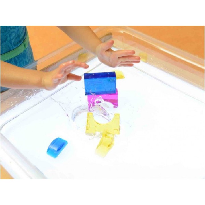 MASTERKIDZ Acrylic Water and Sand Play Container - Square