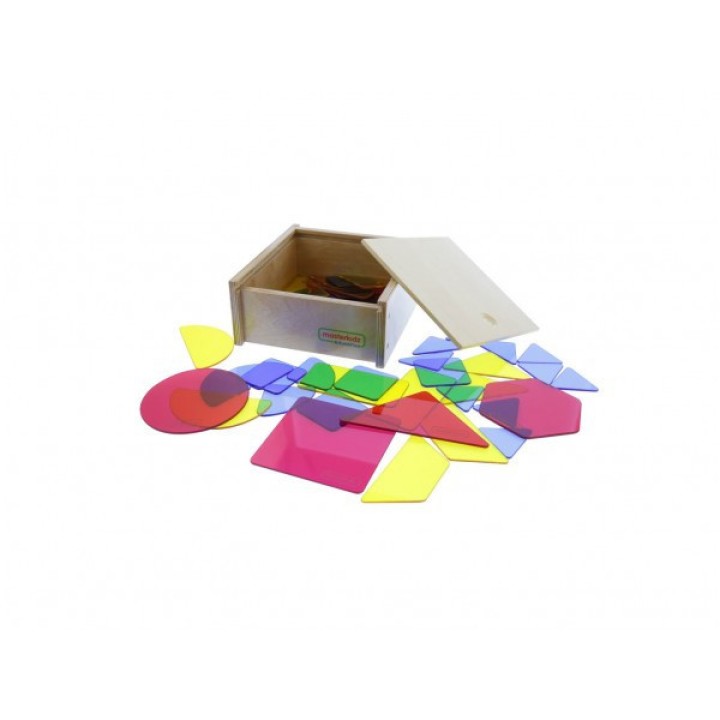 MASTERKIDZ Translucent Geometric Shapes