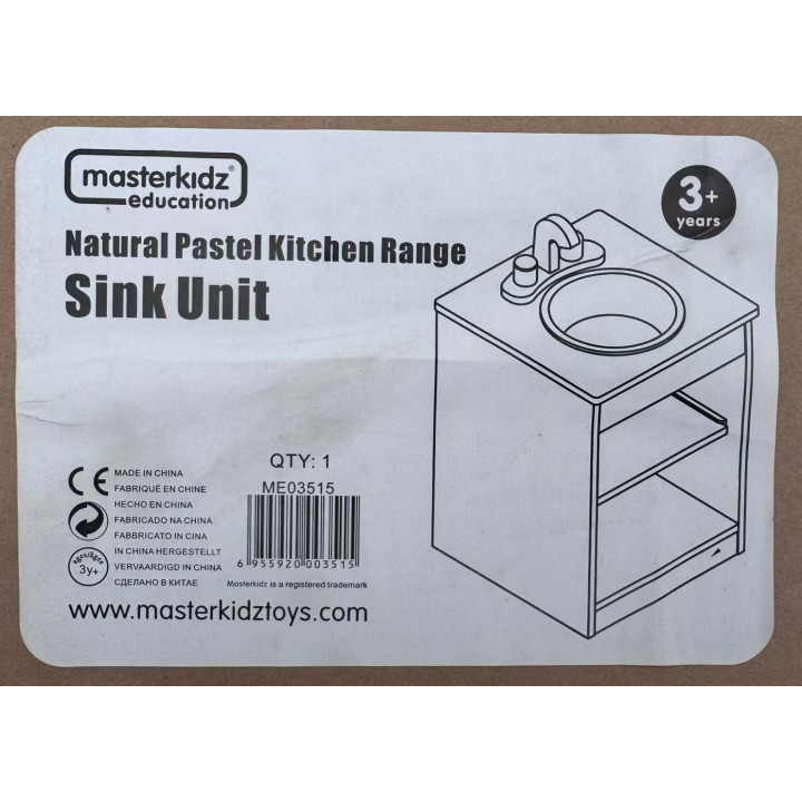 MASTERKIDZ Pastel Cabinet with Sink