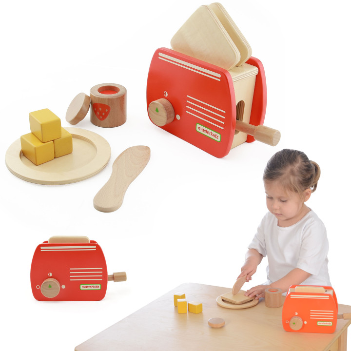 MASTERKIDZ Wooden Toaster