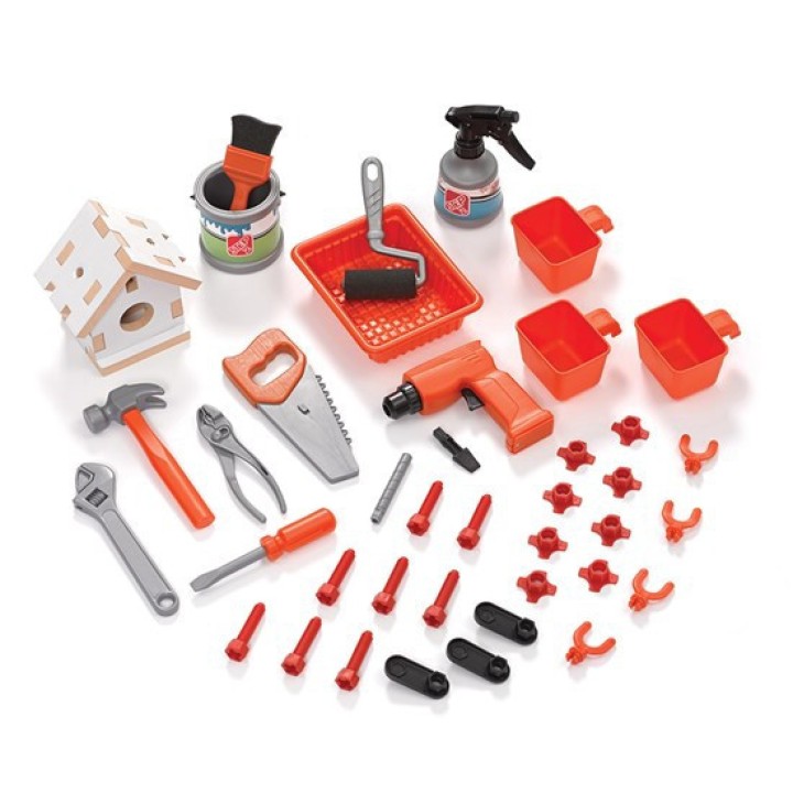 STEP2 Large Workshop for Children DIY Corner Light + 45 Accessories