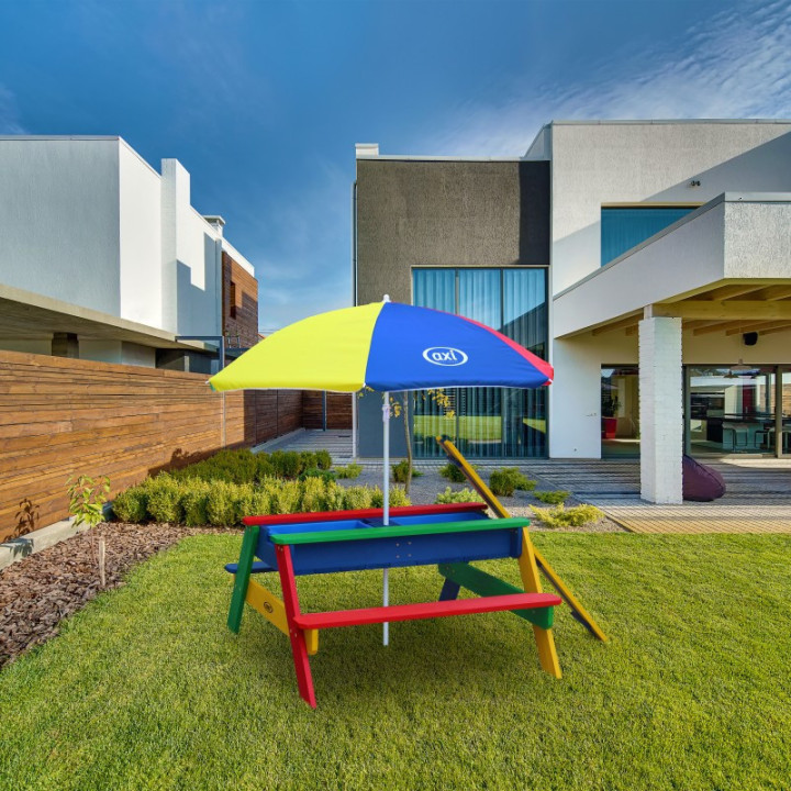 AXI Colorful Table with Umbrella