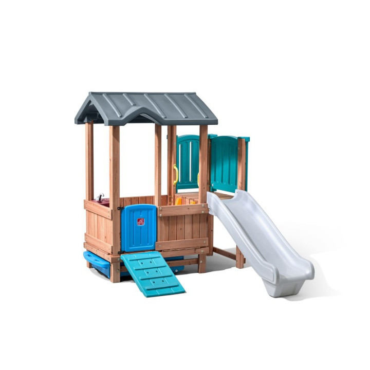 STEP2 Adventure wooden playground House Slide