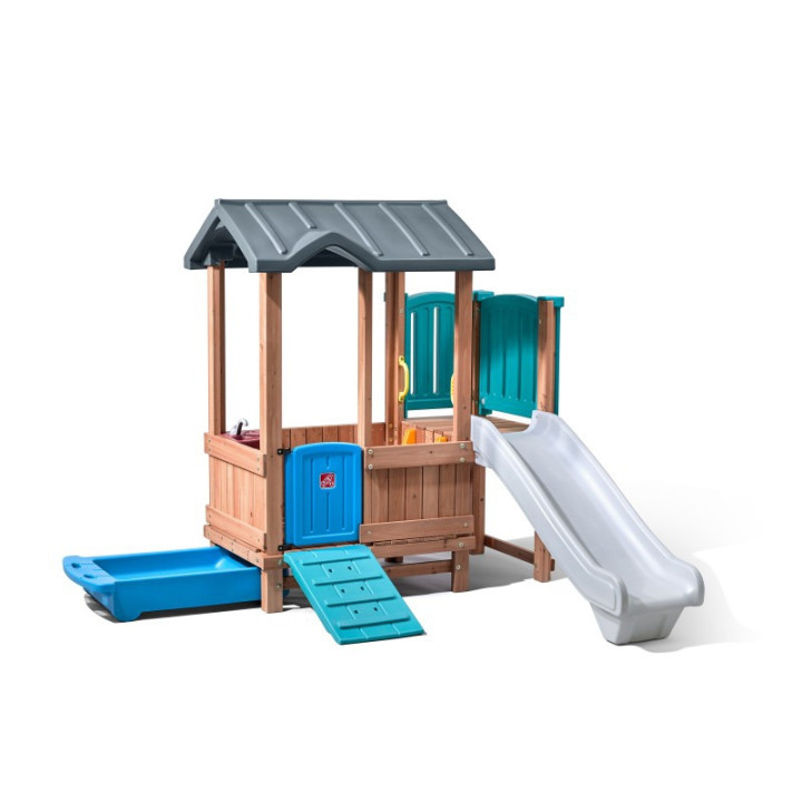 STEP2 Adventure wooden playground House Slide