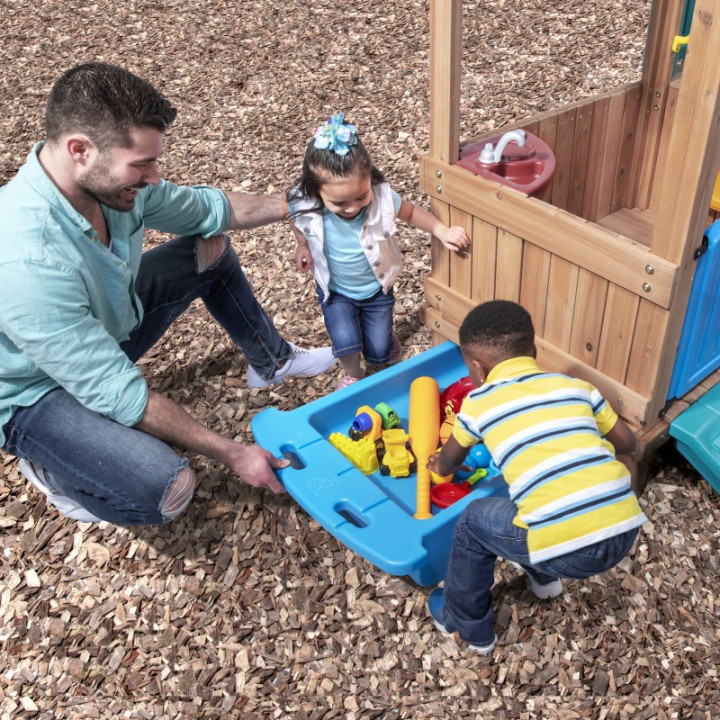 STEP2 Adventure wooden playground House Slide