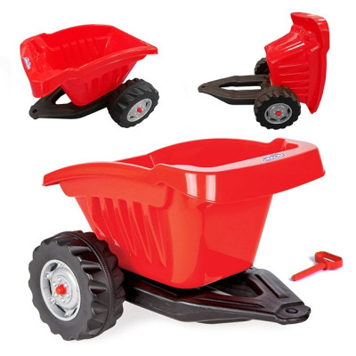 WOOPIE ACTIVE TRAILER Tipper Trailer Red 35 kg