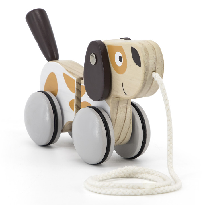 VIGA PolarB Wooden Pulling Dog
