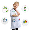 WOOPIE Doctor's Apron Costume for Children up to approx. 120 cm