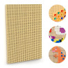 MASTERKIDZ Panel Ścienny Tablica Naukowa Kreatywna STEM  + Panel Monatażowy 120x80cm