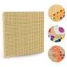 MASTERKIDZ STEM Creative Science Board Wall Panel + Mounting Panel 80 x 80 (cm)