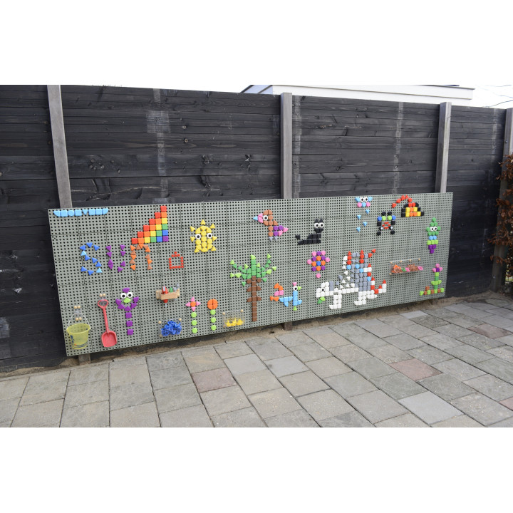 MASTERKIDZ Set of 64 Geometric Shaped Pegs for STEM Boards