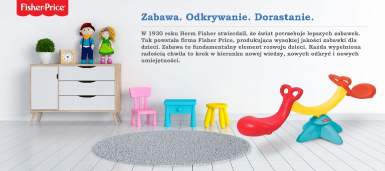fisher price, zabawki, brykacze.pl