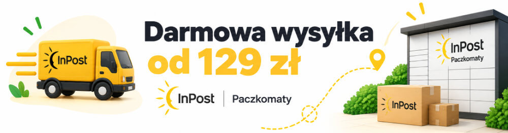 Darmowa wysyłka InPost od 129 zł