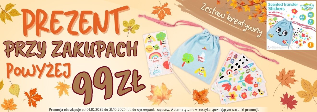 GRATIS WOOPIE ART&FUN powyżej 99 zł!
