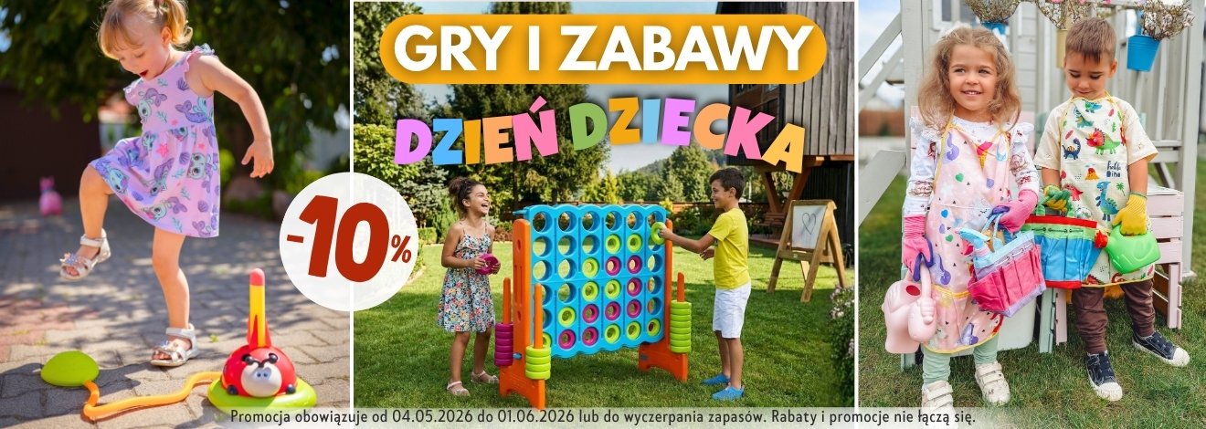 -10% Gry i zabawy